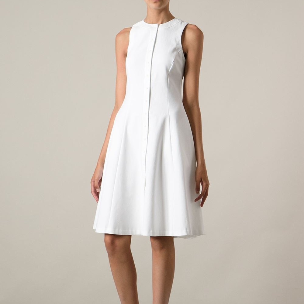 Acne Studio Women’s “Neem” Dress in White — 34